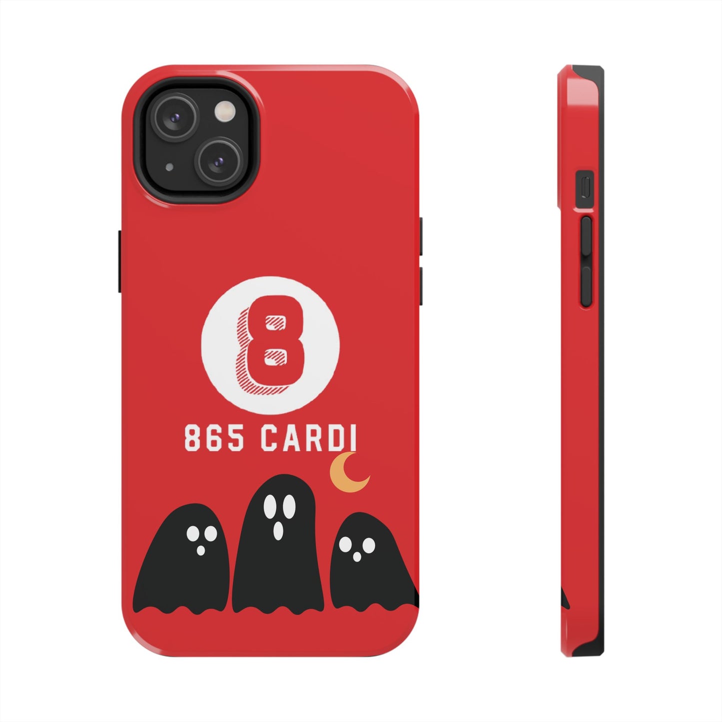 Red 865Carti Ghost slim phone case