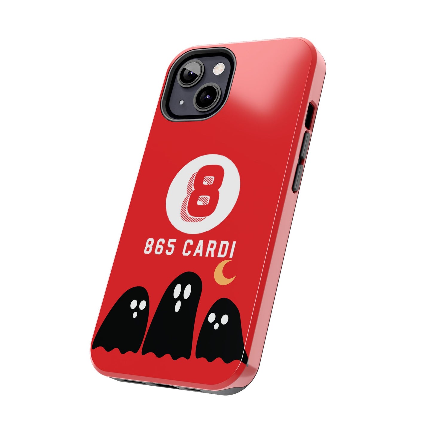 Red 865Carti Ghost slim phone case