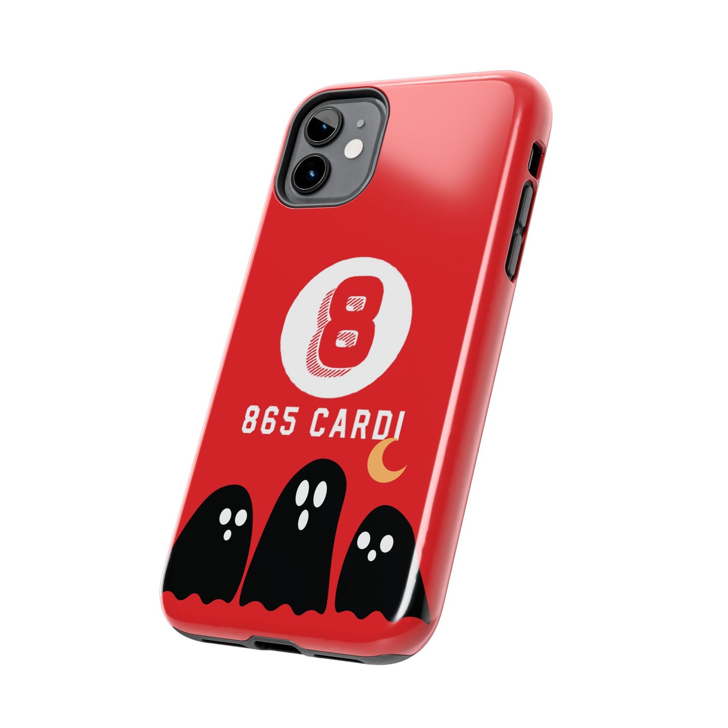 Red 865Carti Ghost slim phone case