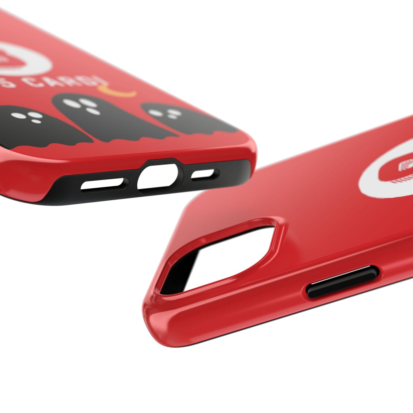 Red 865Carti Ghost slim phone case