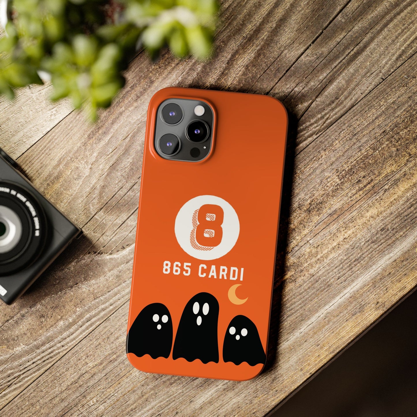 865Cardi Ghost slim phone case