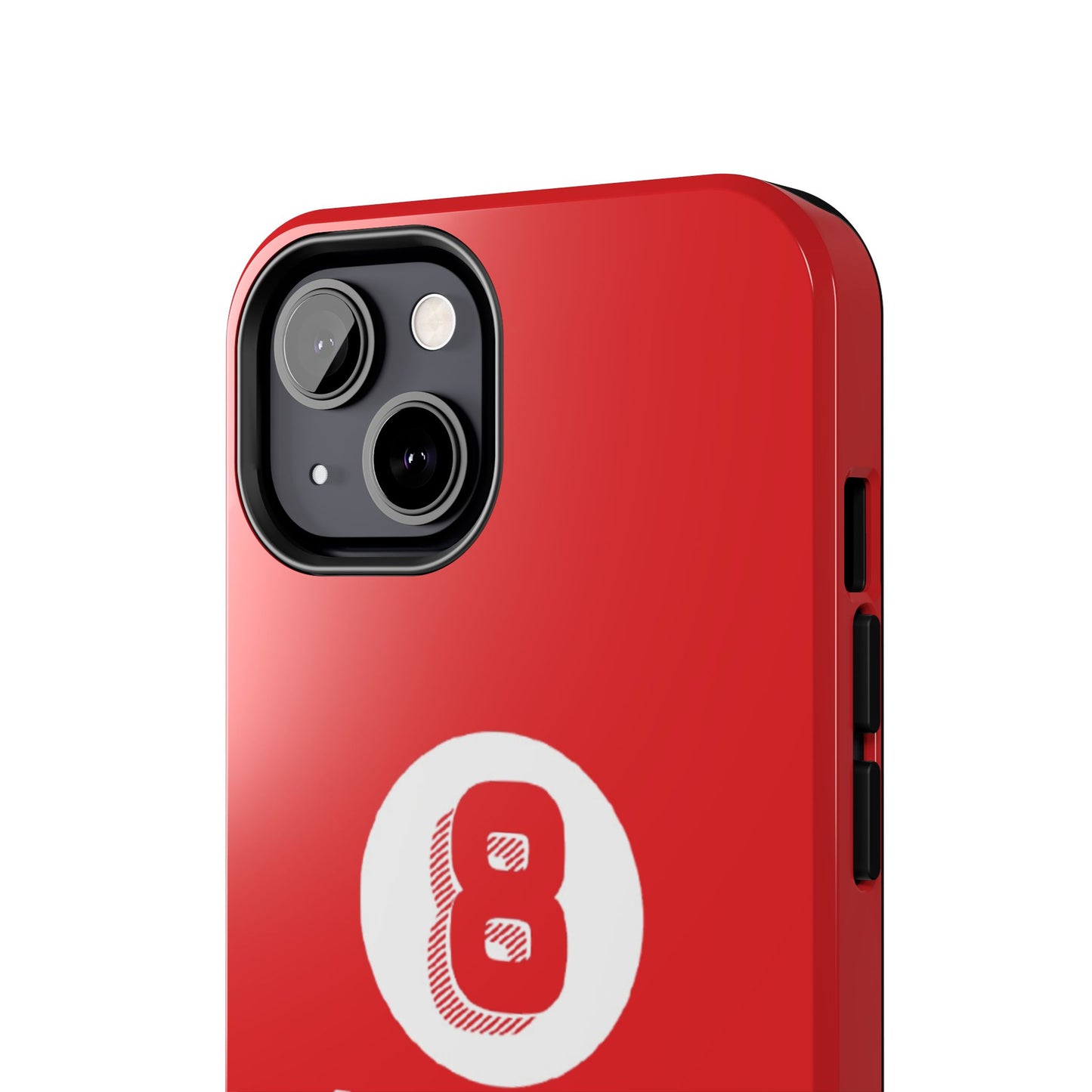 Red 865Carti Ghost slim phone case