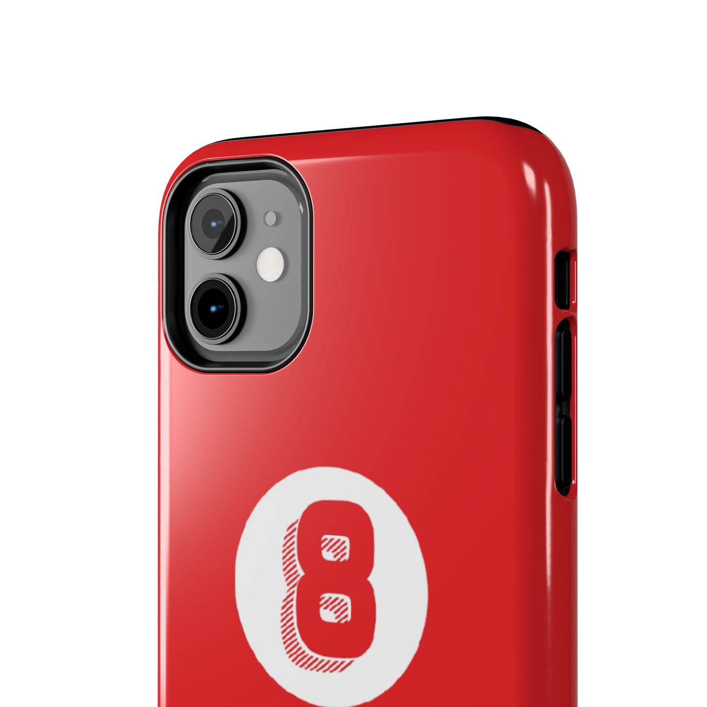 Red 865Carti Ghost slim phone case