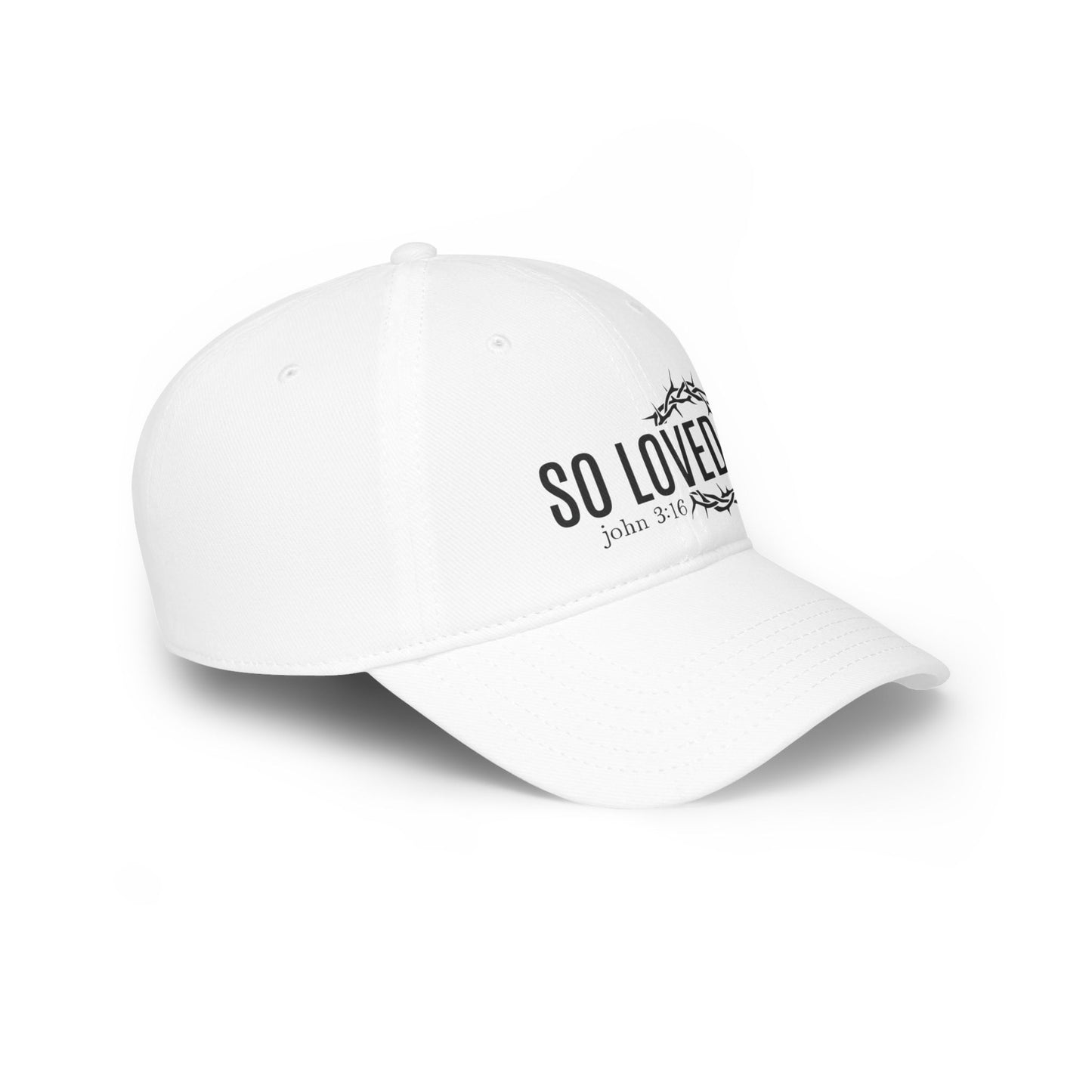 865Cardi John 3:16 "So loved" hat