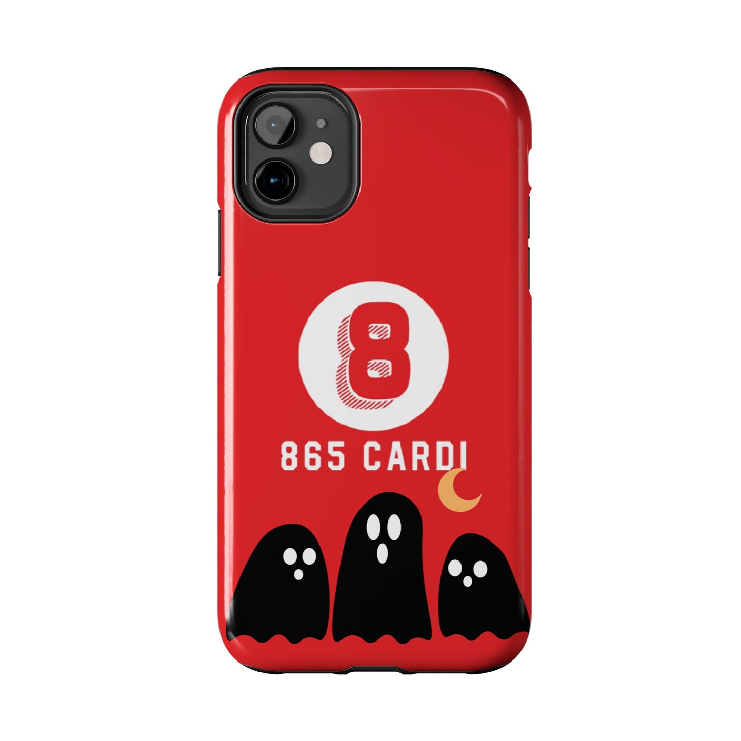 Red 865Carti Ghost slim phone case