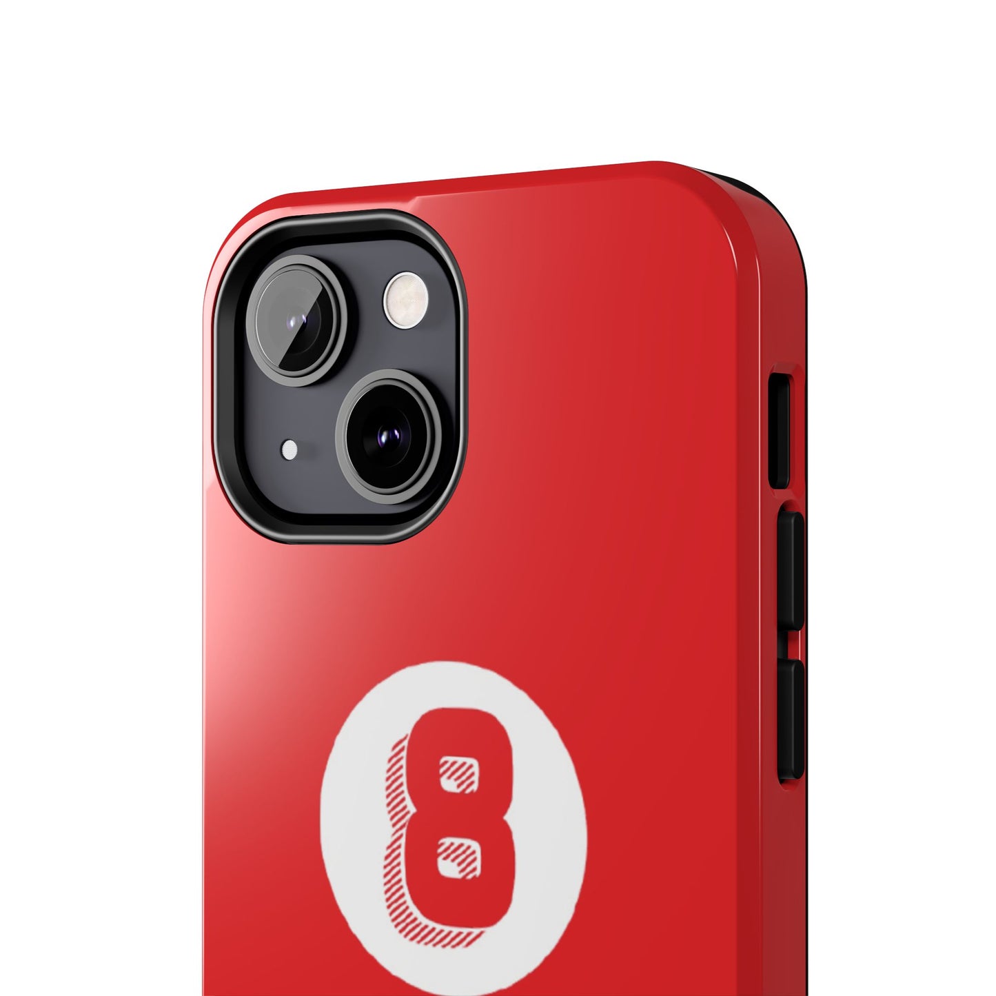 Red 865Carti Ghost slim phone case