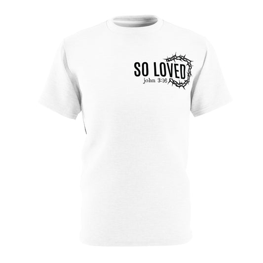 865Cardi John 3:16 "So Loved" Cut & Sew Tee