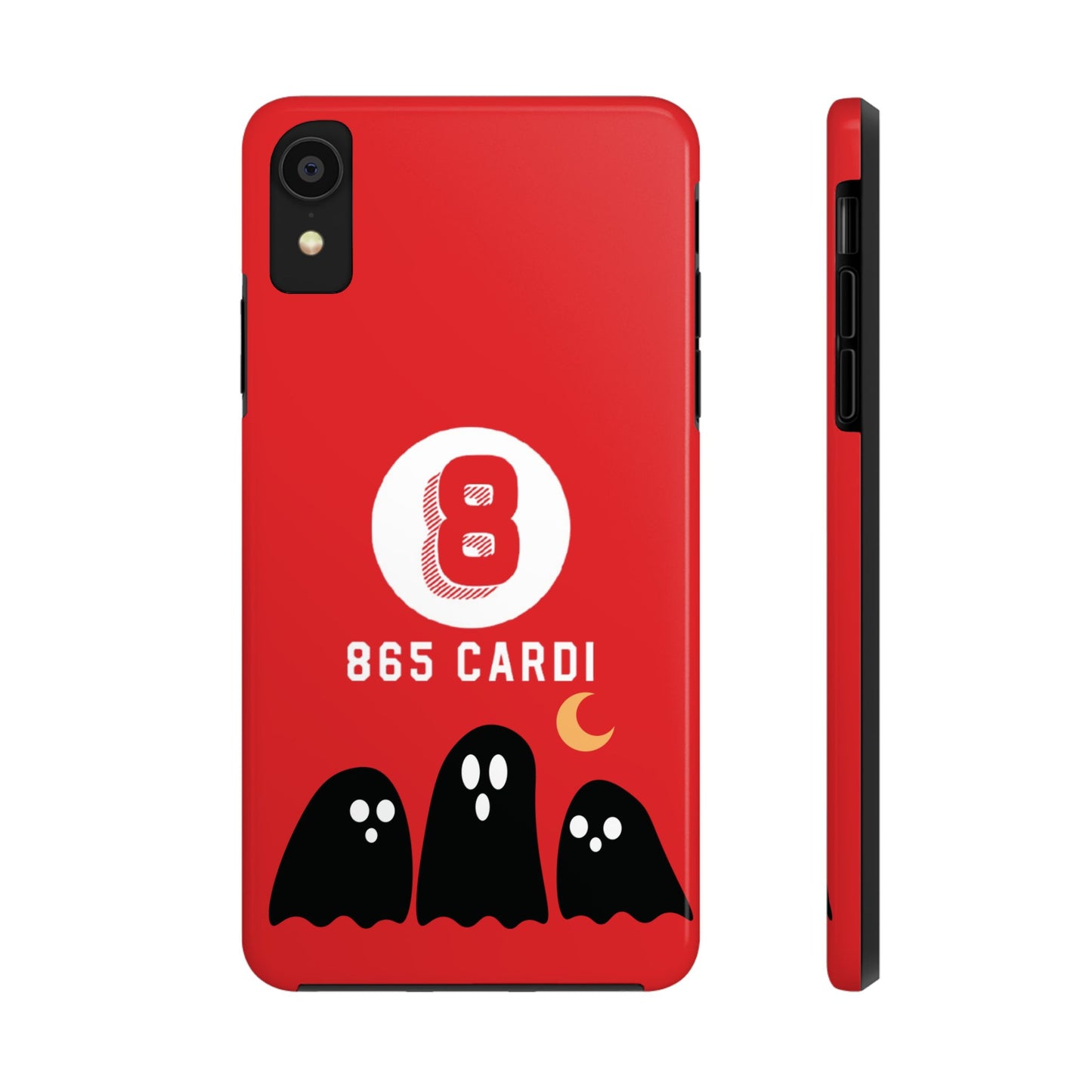 Red 865Carti Ghost slim phone case