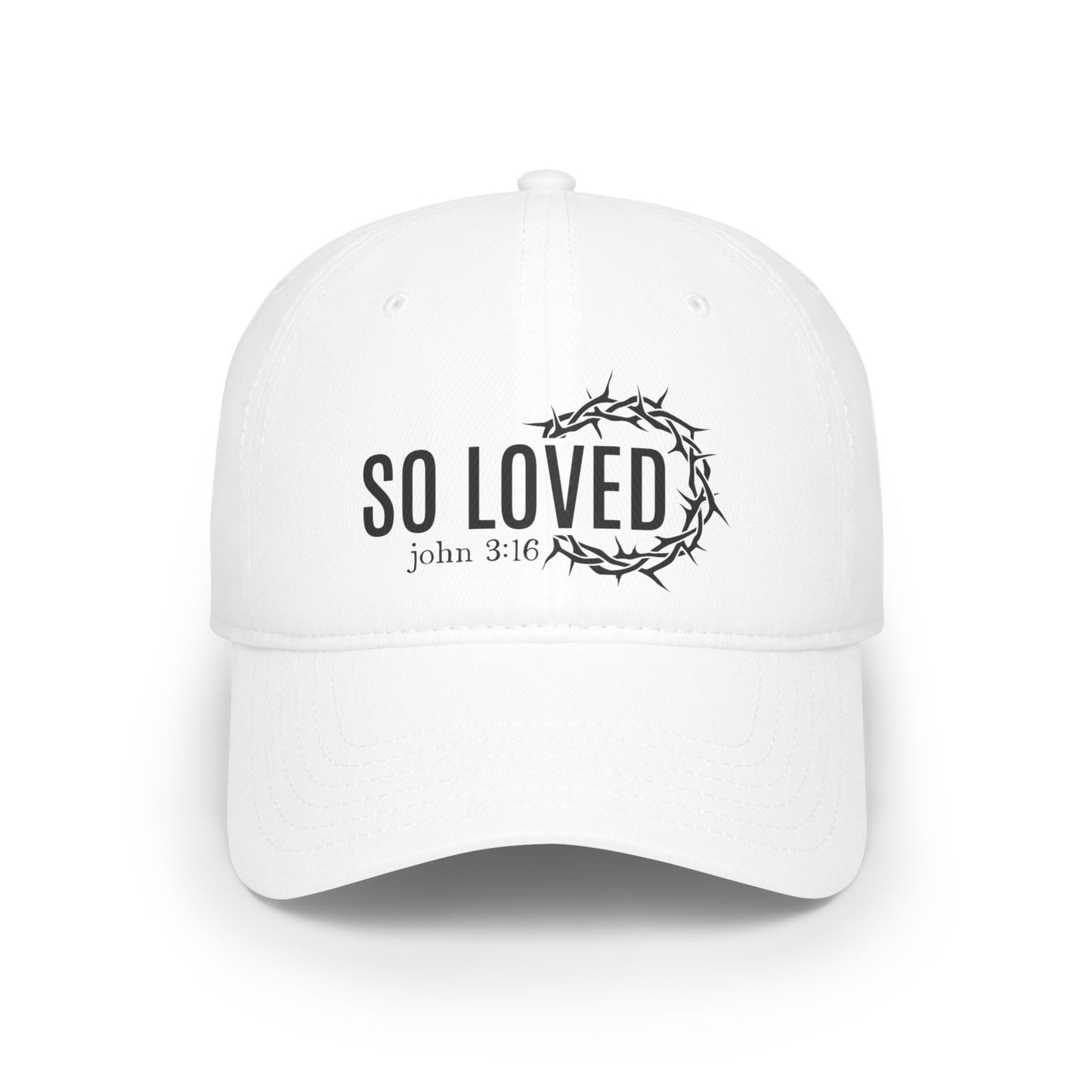 865Cardi John 3:16 "So loved" hat