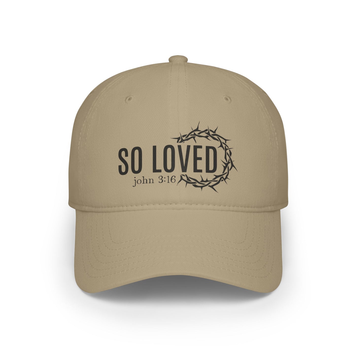 865Cardi John 3:16 "So loved" hat