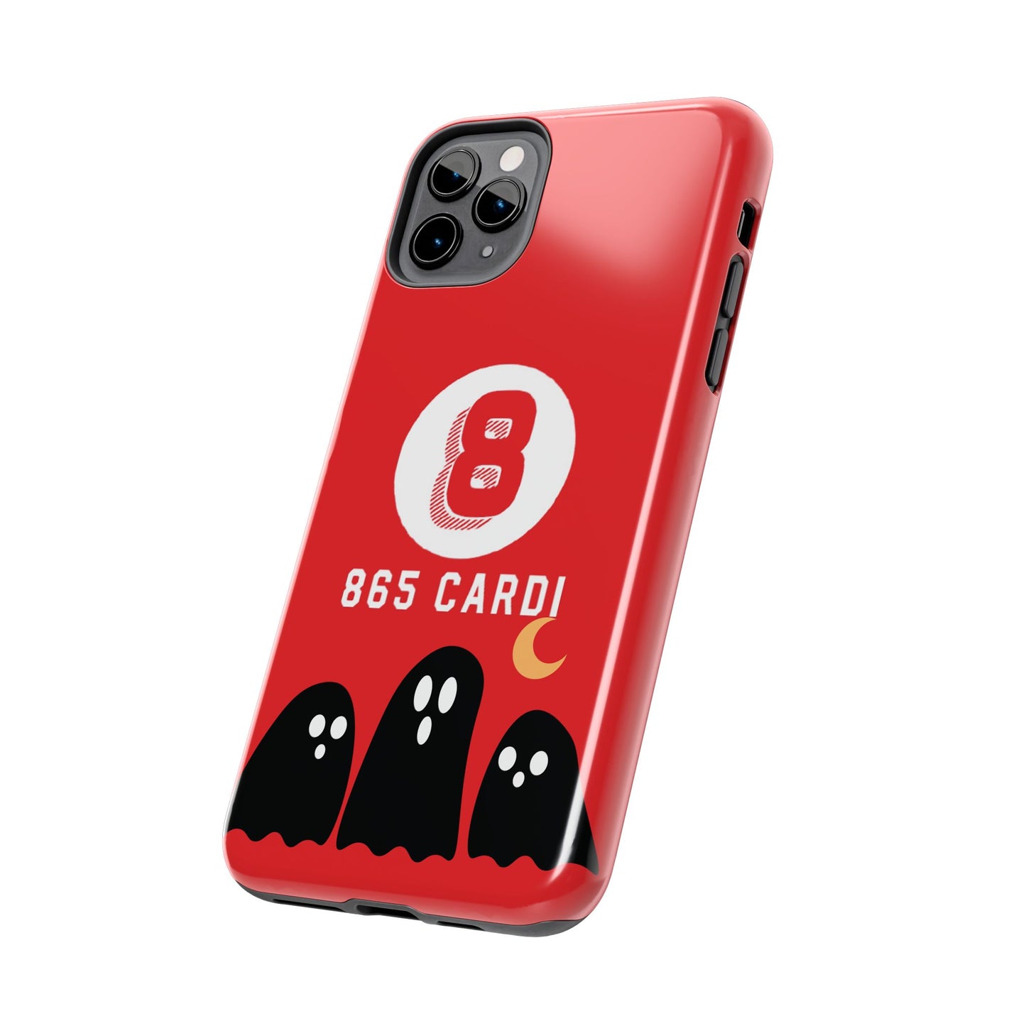 Red 865Carti Ghost slim phone case