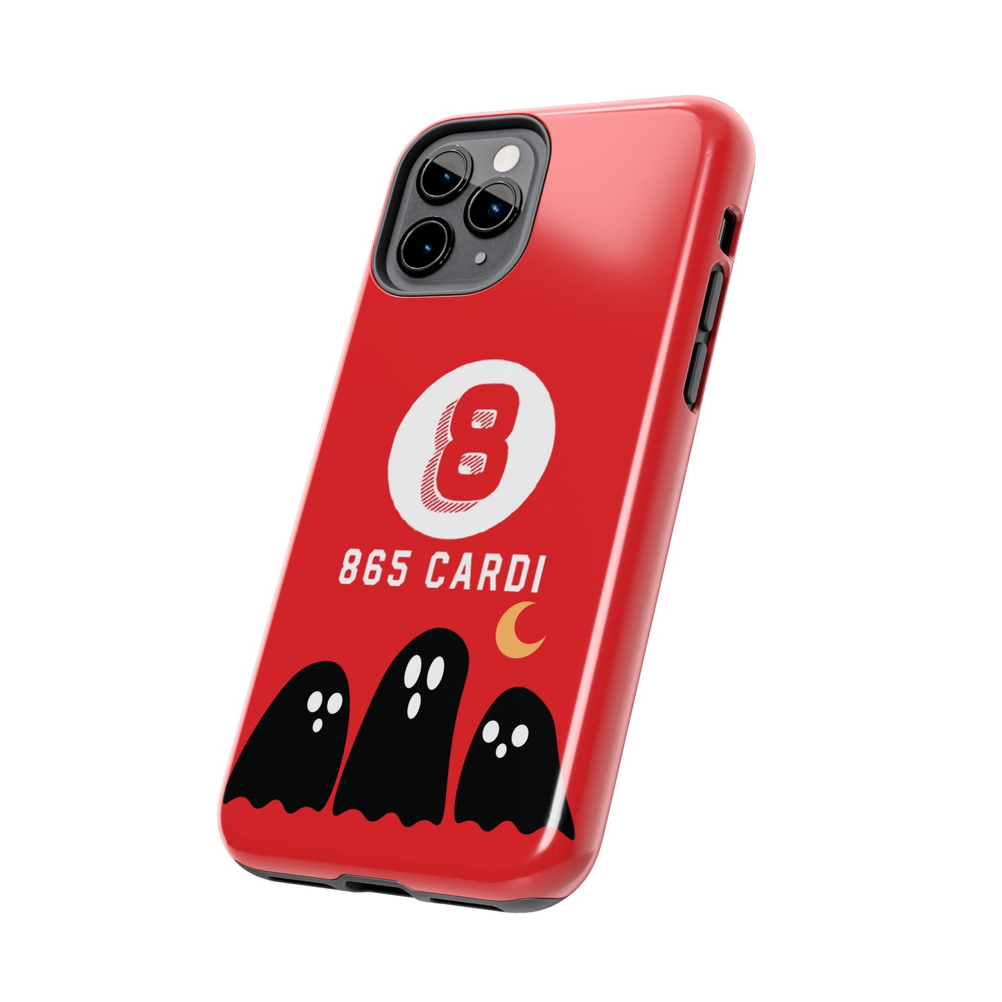 Red 865Carti Ghost slim phone case